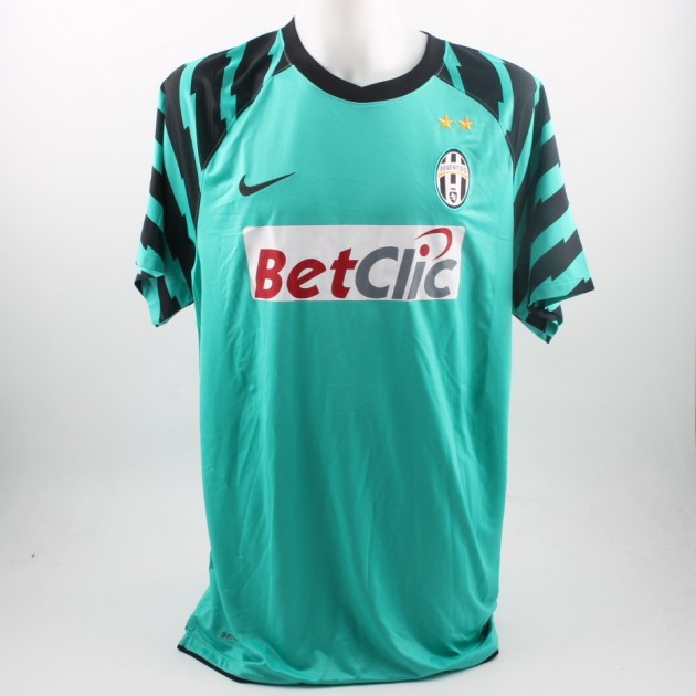 Storari Juventus match issued shirt, Serie A 2010/11