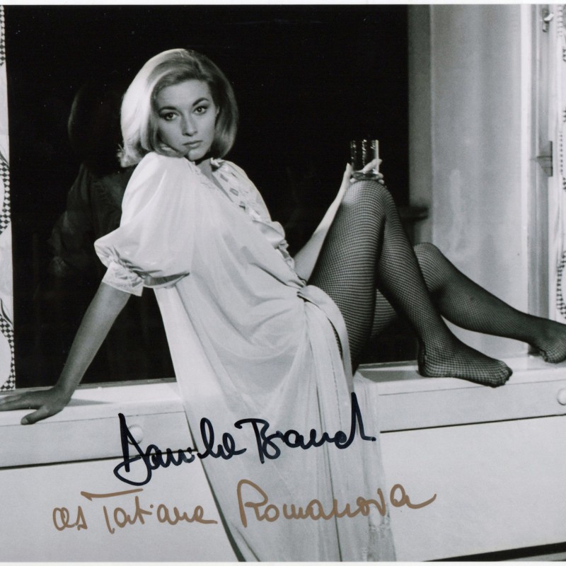 "From Russia with Love" Photograph Signed by Daniela Bianchi