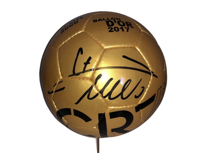 CR7 Museum Ball - Signed by Cristiano Ronaldo - CharityStars
