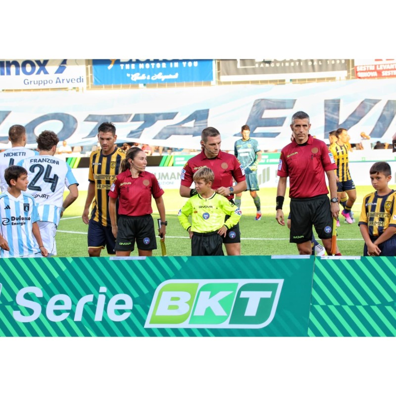Take the field as Mascot at Virtus Entella vs Frosinone