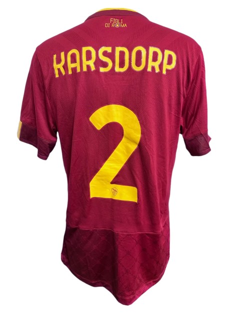 Maglia gara Karsdorp, Roma vs Siviglia Finale EL 2023