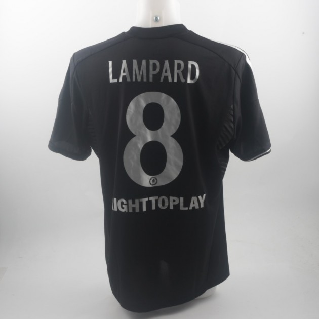 Lampard Official Chelsea Signed Shirt, 2013/14 - CharityStars