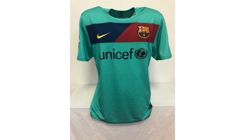 Messi's Official Barcelona Signed Shirt, 2010/11 - CharityStars