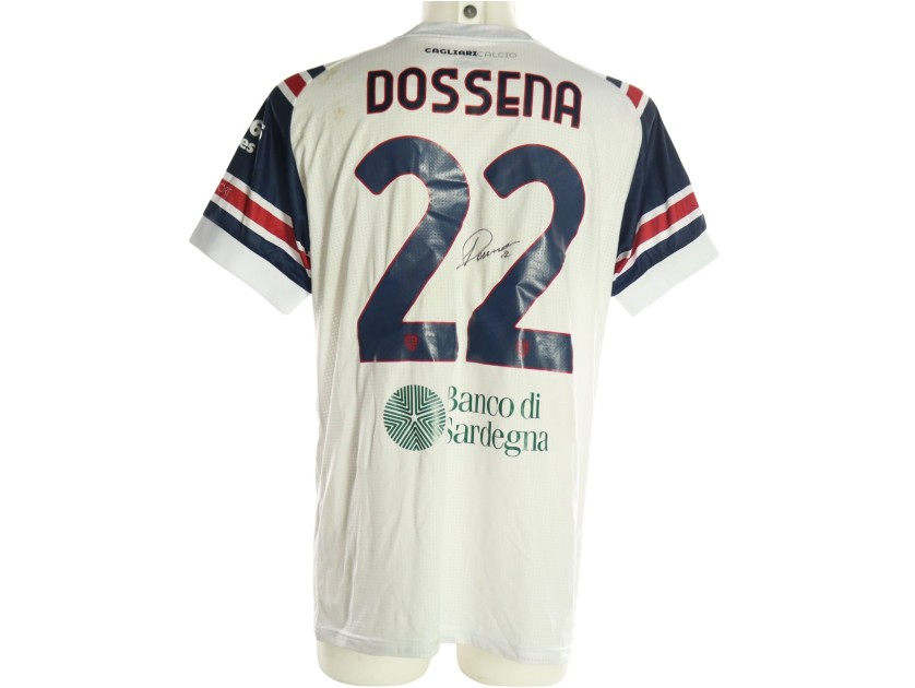 Dossena's Signed Unwashed Shirt, Cagliari vs Torino 2026
