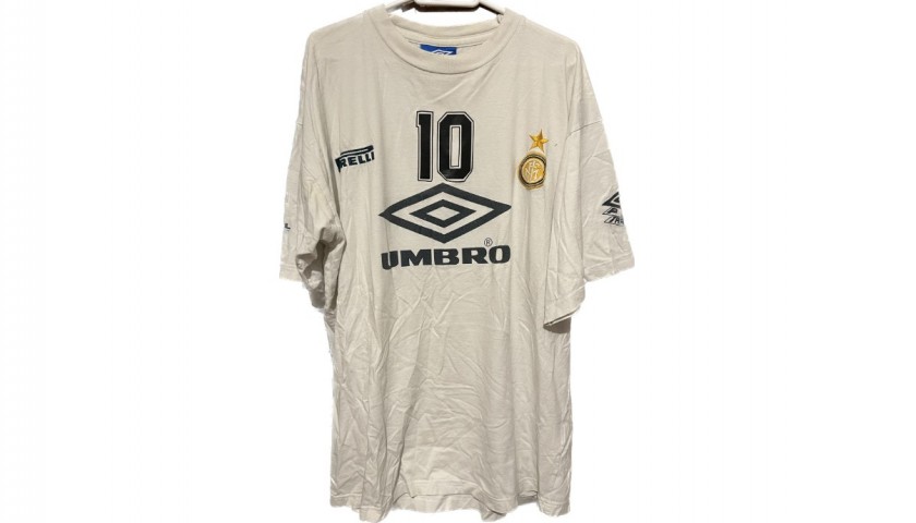 Ronaldo's Inter Match-Issued Shirt, 1997/98 - CharityStars