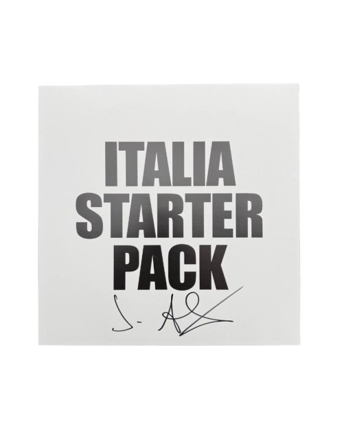 Signed Vinyl of the Sanremo Song “Italia Starter Pack” - J-Ax