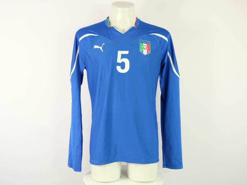 Thiago Motta's Italy Shirt, WC 2010 Qualifiers