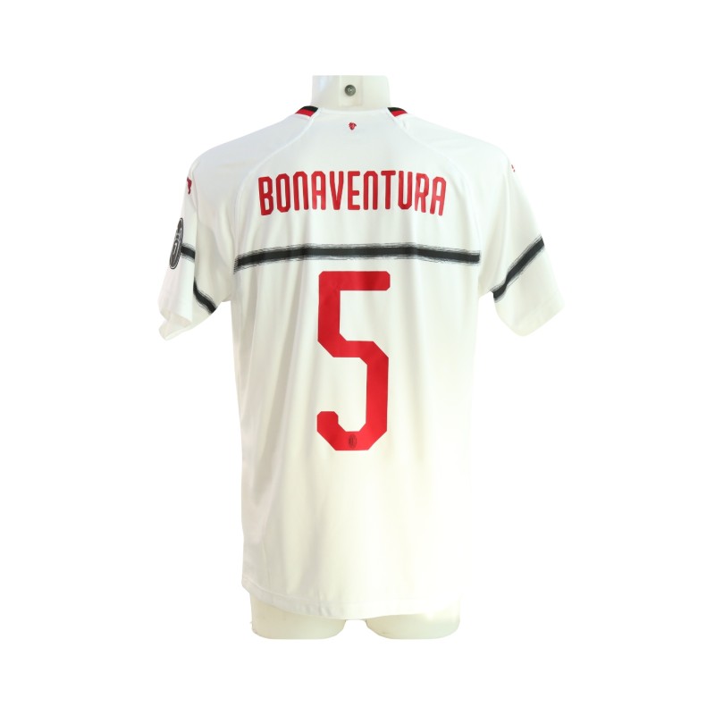 Bonaventura's Milan Match-Issued Shirt, 2018/19