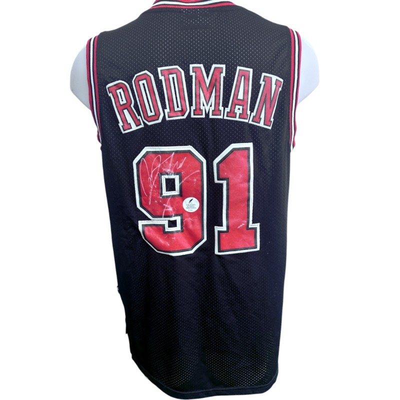 Dennis Rodman's Chicago Bulls Signed Official Jersey