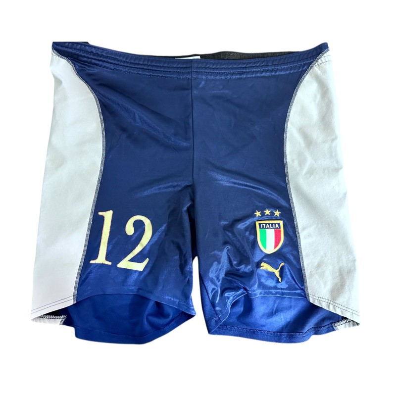 Peruzzi's Italy Match-Issued Shorts