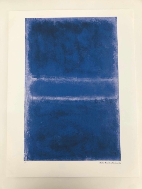 Mark Rothko Signed Offset Lithograph