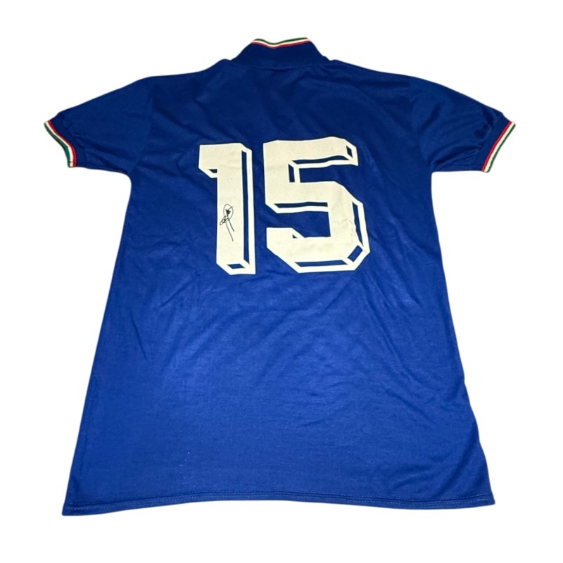 Baggio's Italy Signed Official Shirt