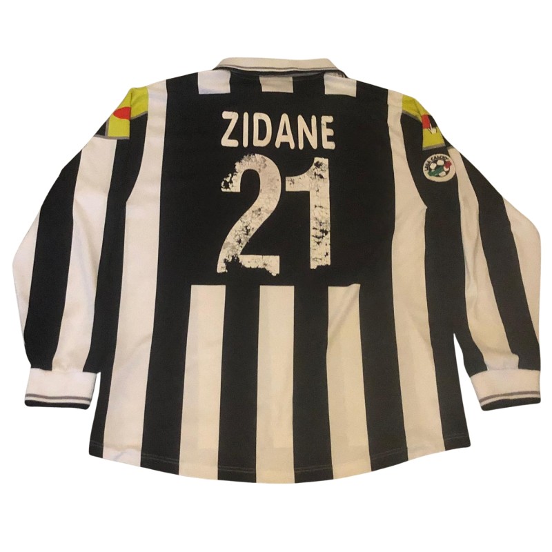 Zidane's Juventus Match-Issued Shirt, 2000/01