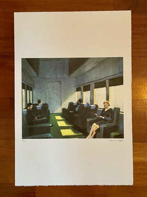 Edward Hopper Signed Lithograph 