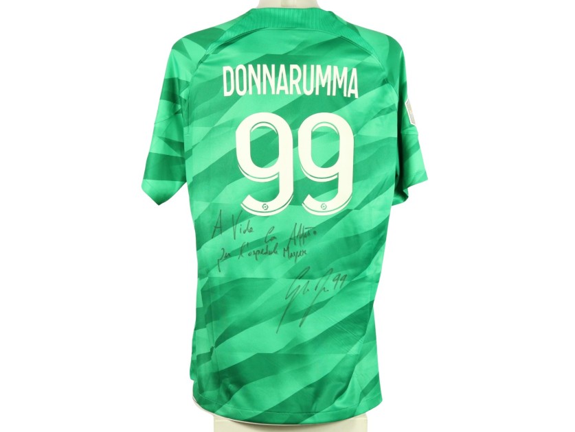 Donnarumma's PSG Signed Match Shirt, 2023/24