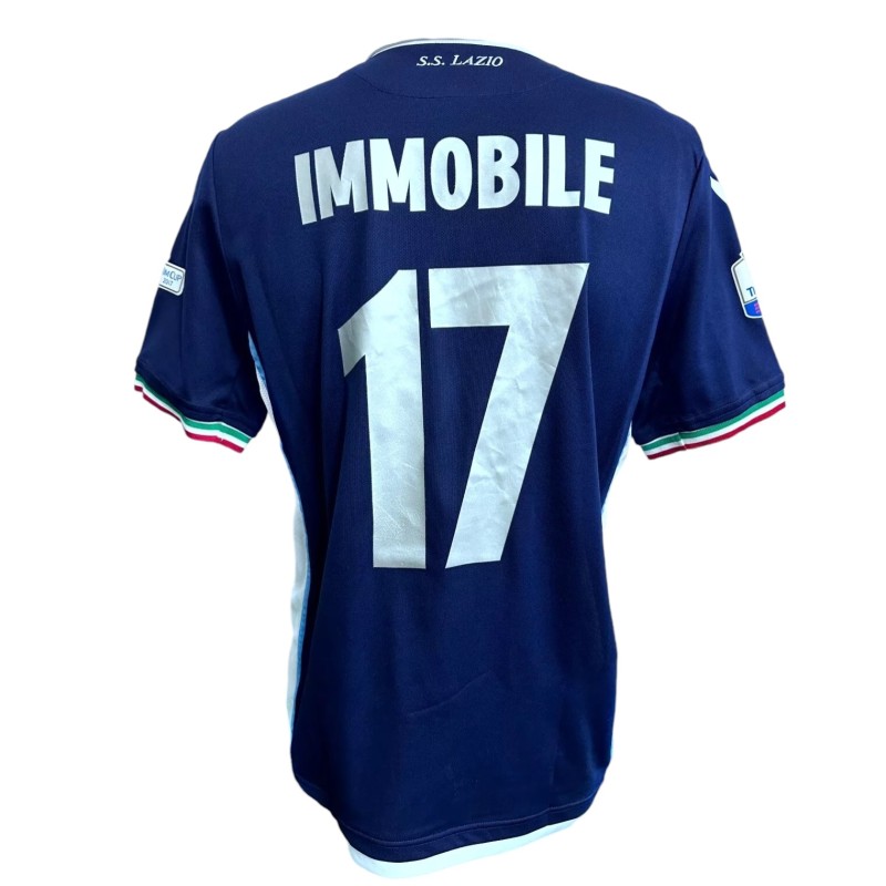 Maglia Immobile unwashed Juventus vs Lazio Finale Coppa Italia 2017