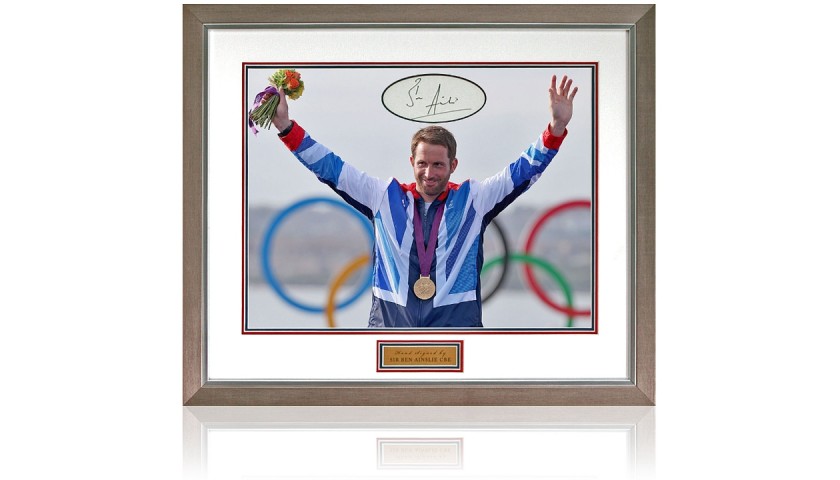 Sir Ben Ainslie Signed Olympics World Champion Presentation