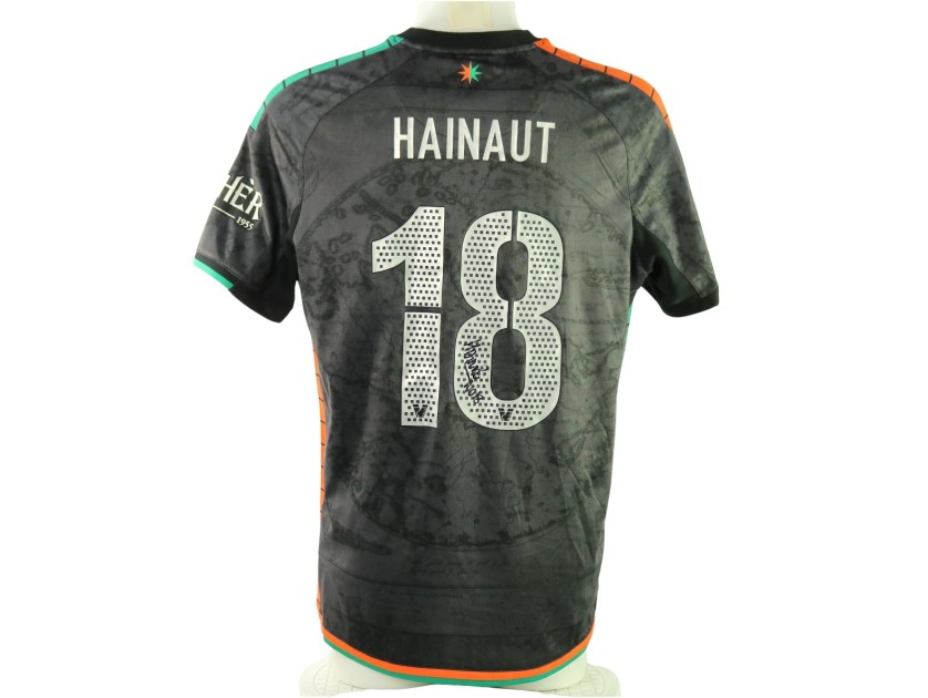 Hainaut's Signed Unwashed Shirt, Hellas Verona vs Venezia Coppa Italia 2025