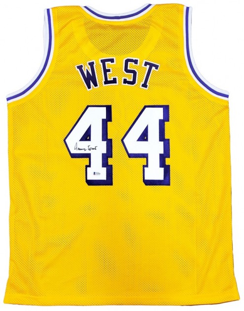 Jerry West Signed Jersey