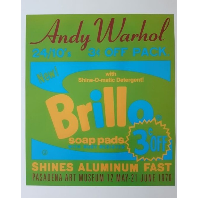 Brillo Soap Pads Poster by Andy Warhol