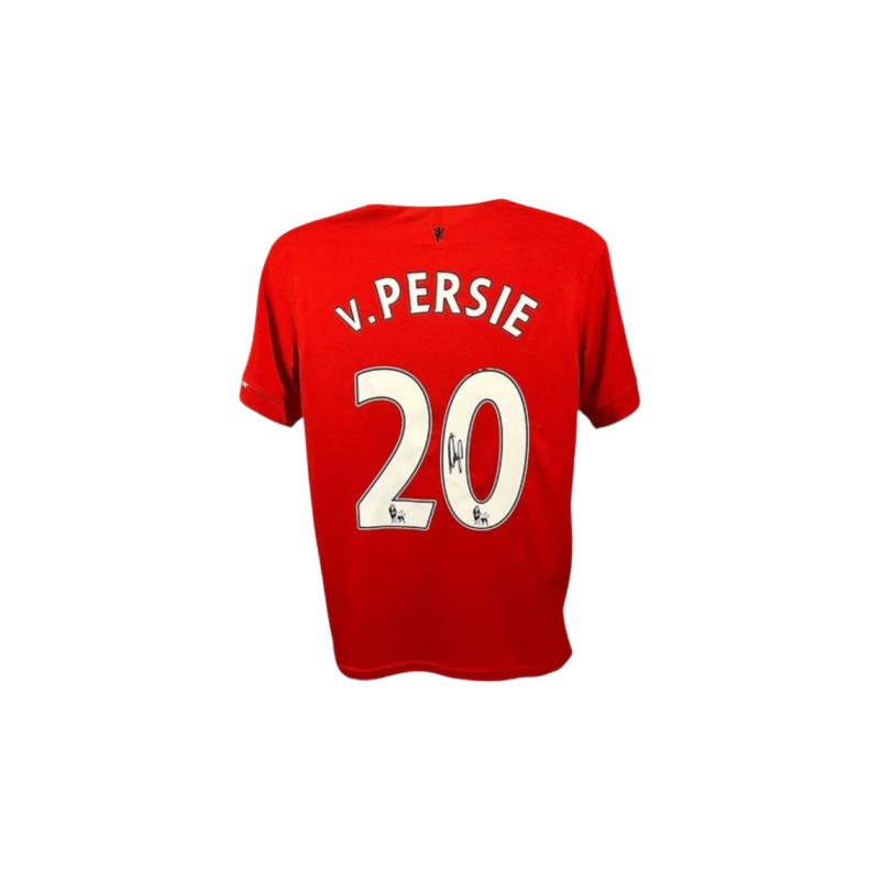 Robin Van Persie's Manchester United 2013/14 Signed Replica Shirt