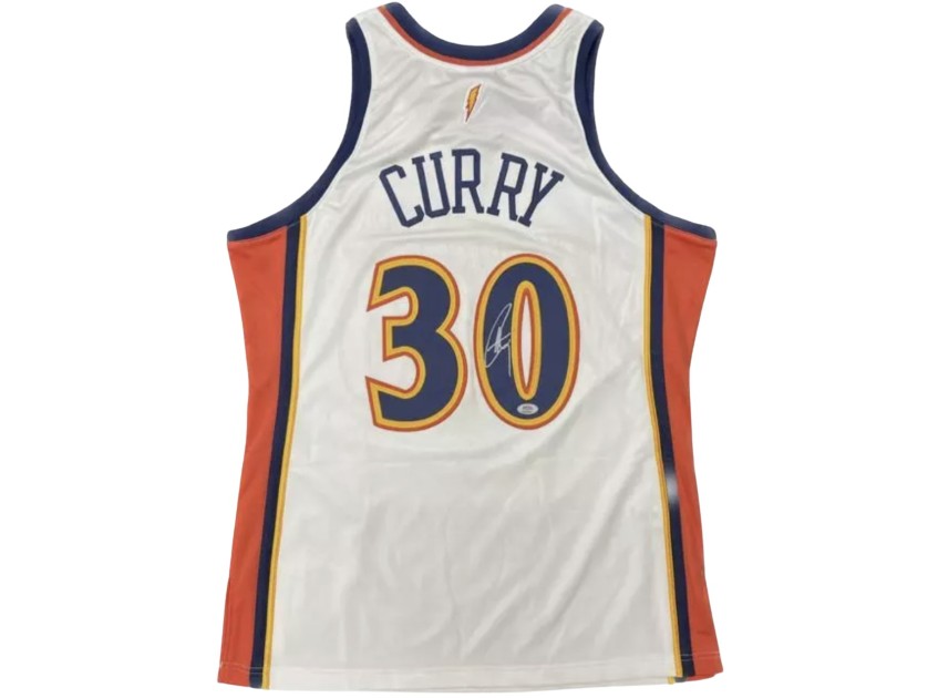 Stephen Curry’s Signed Warriors City Edition Jersey