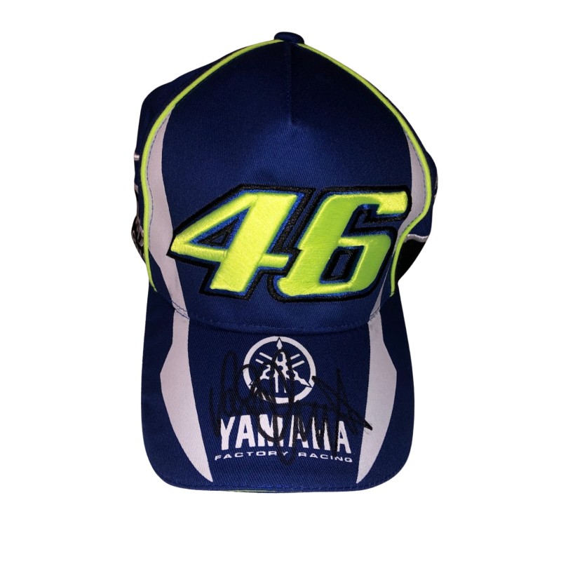 Valentino Rossi's Official Yamaha Signed Cap