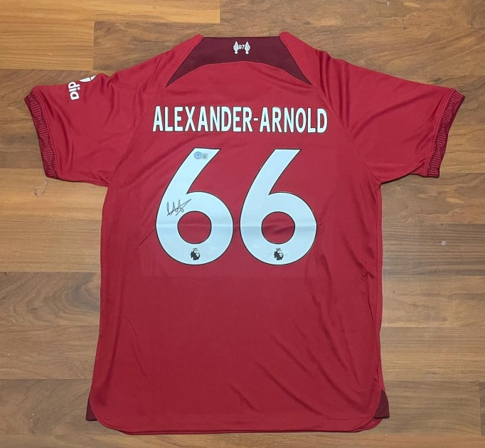 Trent Alexander-Arnold Maglia Replica Firmata Liverpool FC 2022/23