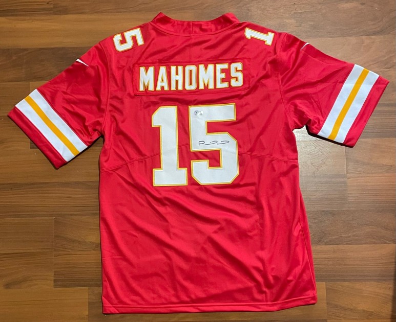 Maglia Replica firmata di Patrick Mahomes dei Kansas City Chiefs 2020