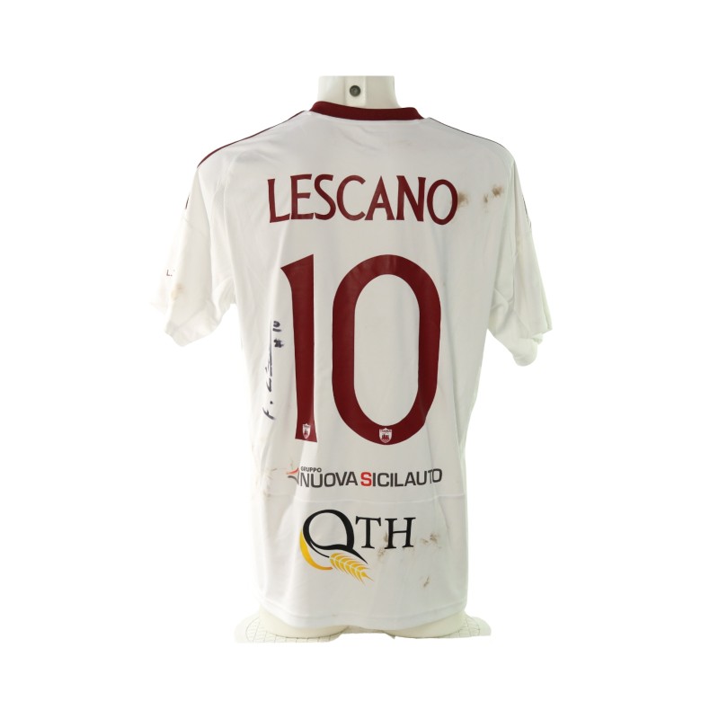 Lescano's Trapani vs Taranto Signed Unwashed Set, 2025
