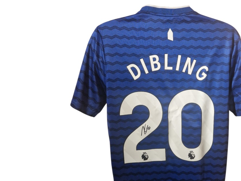 Tyler Dibling Signed Everton 2025–26 Football Shirt COA
