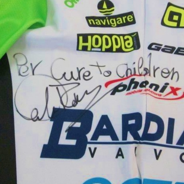 Marco Canola's  signed cycling suit
