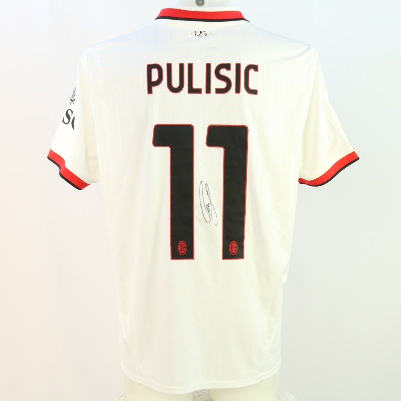 Pulisic's Milan Signed Official Shirt, 2024/25