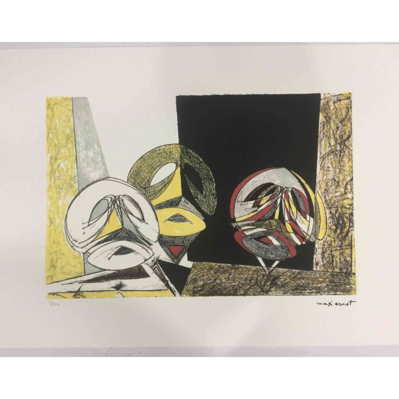 Offset lithography by Max Ernst (replica)