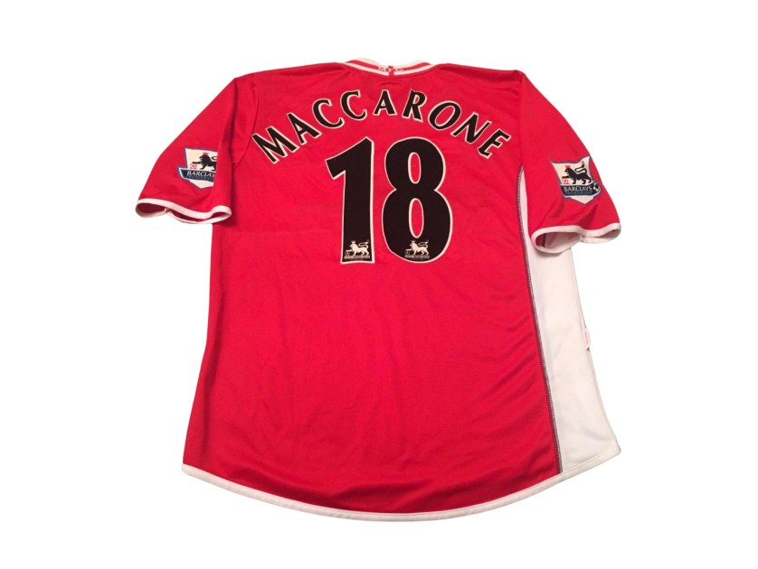 Maccarone's Middelsbrough Match-Worn Shirt, 2005/06