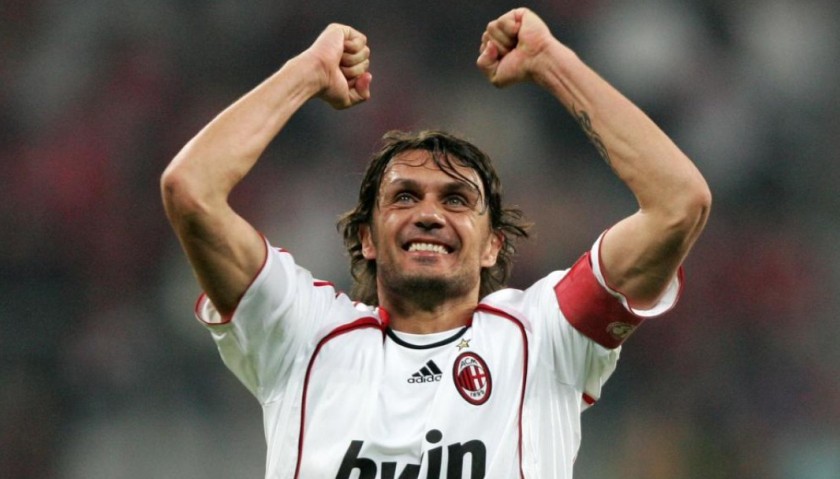 Maldini Official AC Milan Signed Shirt, 2006/07 