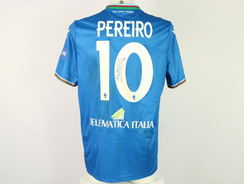 Pereiro's Match-Worn Signed Shirt, Palermo vs Ternana 2024