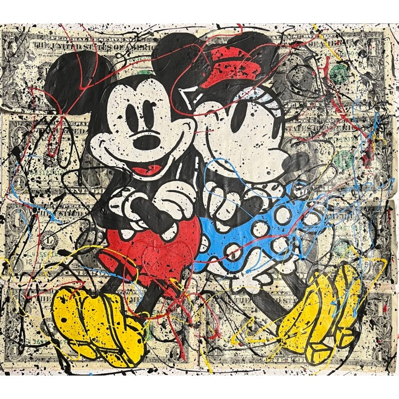 "Mickey and Minnie Love" by Paz Blandina