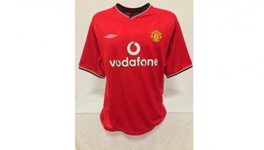 2001 2002 manchester united umbro home jersey