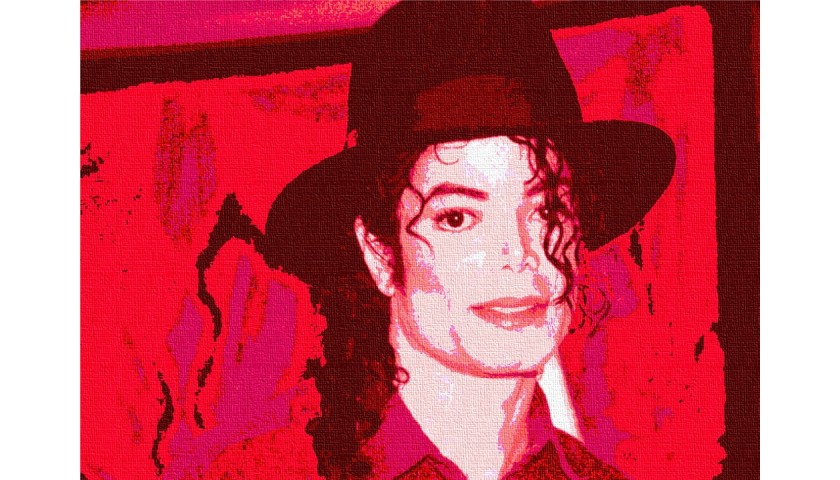 "Michael Jackson" Original Board by Gabriele Salvatore 