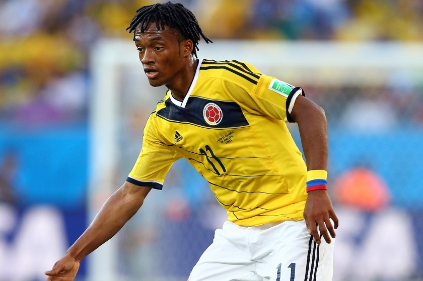 Cuadrado's Colombia Match Shirt, 2014