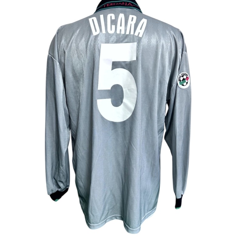 Dicara's Ternana Match-Worn Shirt, 2001/02