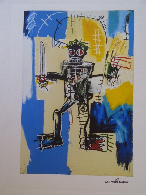 Jean Michel Basquiat "Warrior"