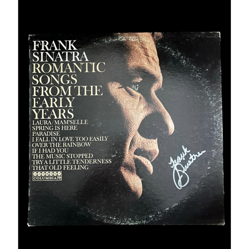 Frank Sinatra LP in vinile firmato