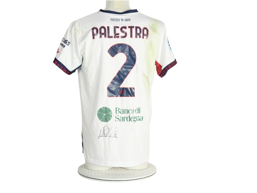 Palestra's Signed Unwashed Shirt, Genoa vs Cagliari 2026