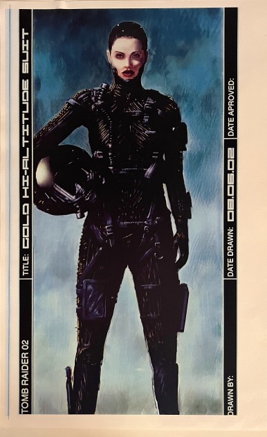 Lara Croft: Tomb Raider – Original Paramount Pictures Concept Art – 11 x 17 Inches