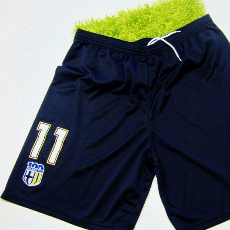 Amauri match worn shorts, Parma, Serie A 2013/2014