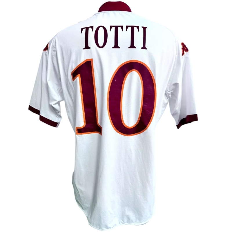 Totti's Issued Shirt, Gent vs Roma 2009