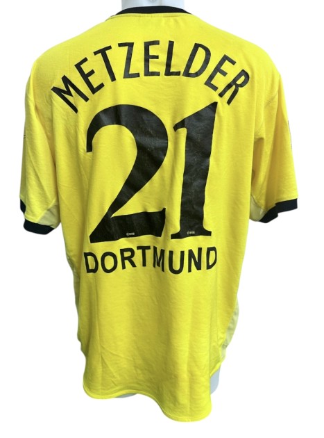 Metzelder's Borussia Dortmund Match-Worn Shirt, 2003/04