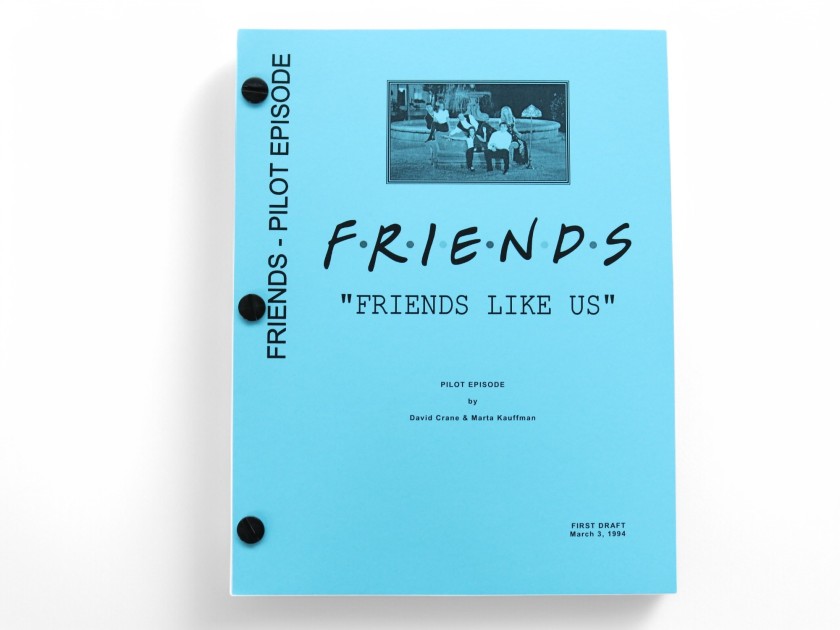 Friends' "Friends Like Us" Pilot Episode - Original Script